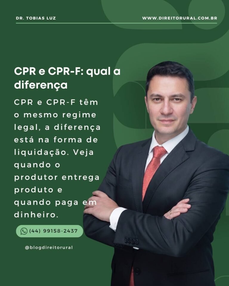 CPR e CPR-F: qual a diferença