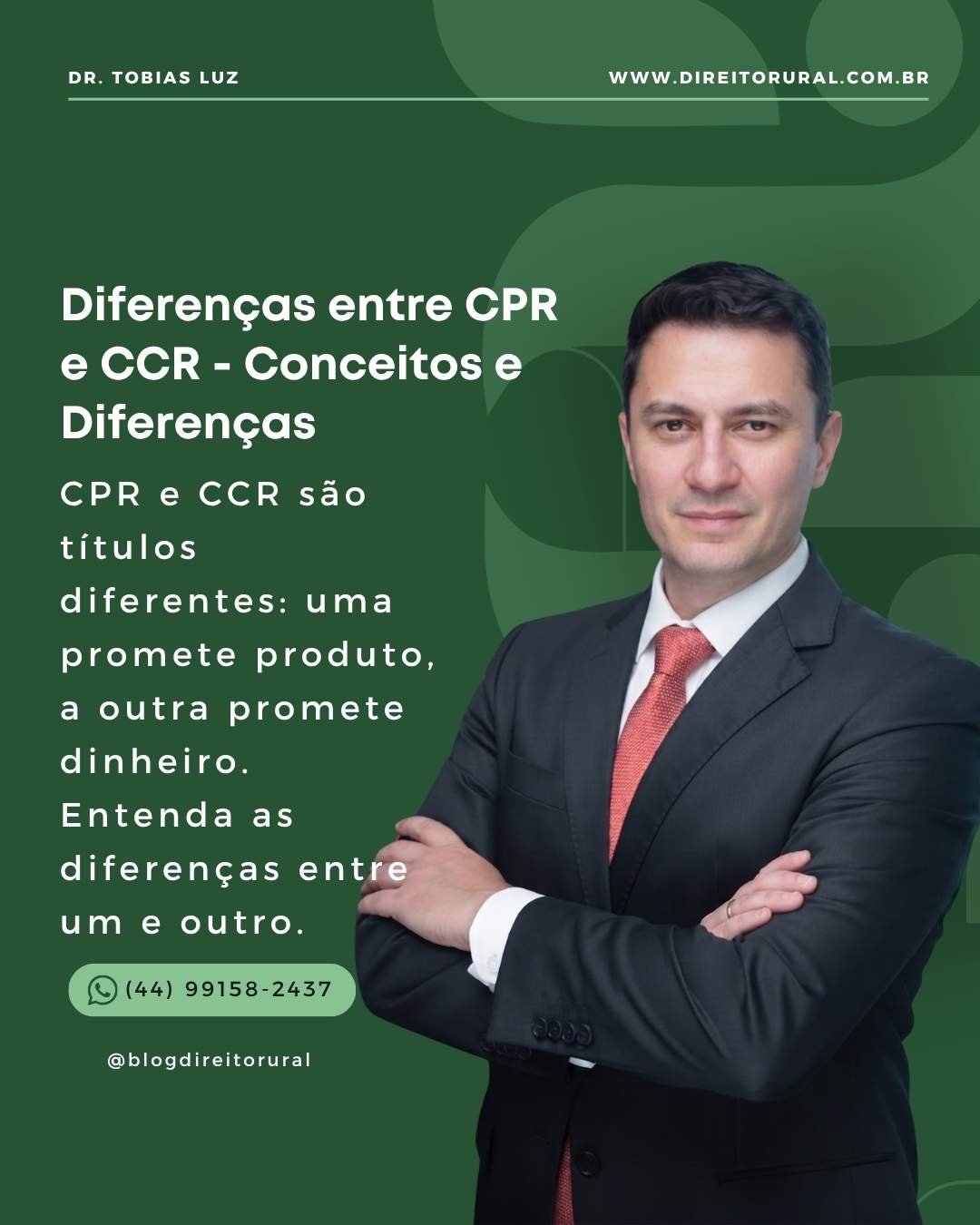 Diferenças entre CPR e CCR - Conceitos e Diferenças