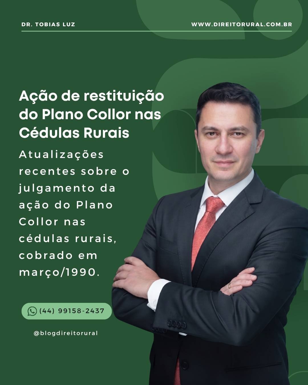 Ação de restituição do Plano Collor nas Cédulas Rurais
