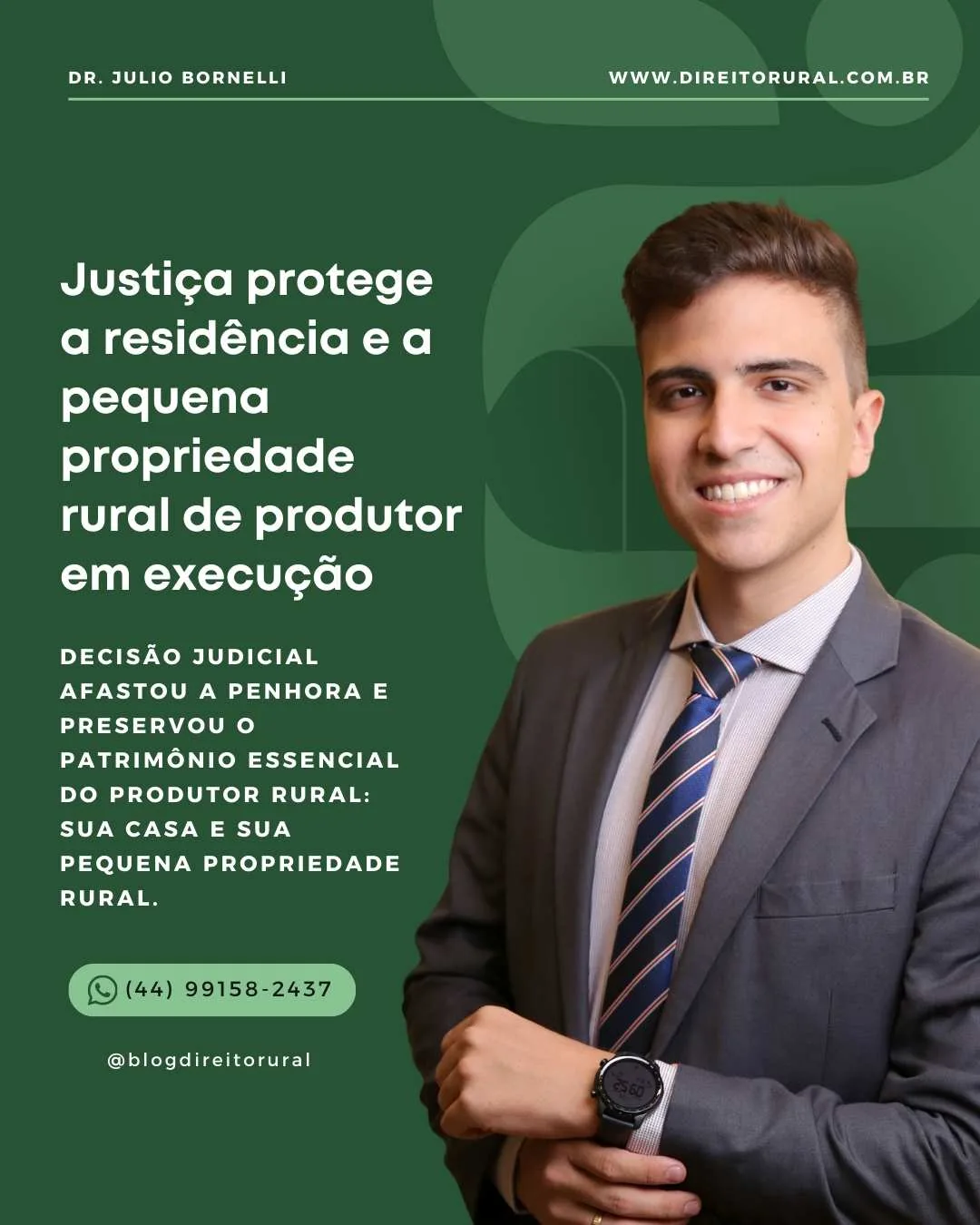 Justiça protege a residência e a pequena propriedade rural de produtor em execução