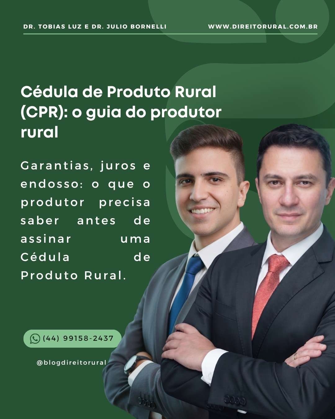 Cédula de Produto Rural (CPR) - o guia do produtor rural