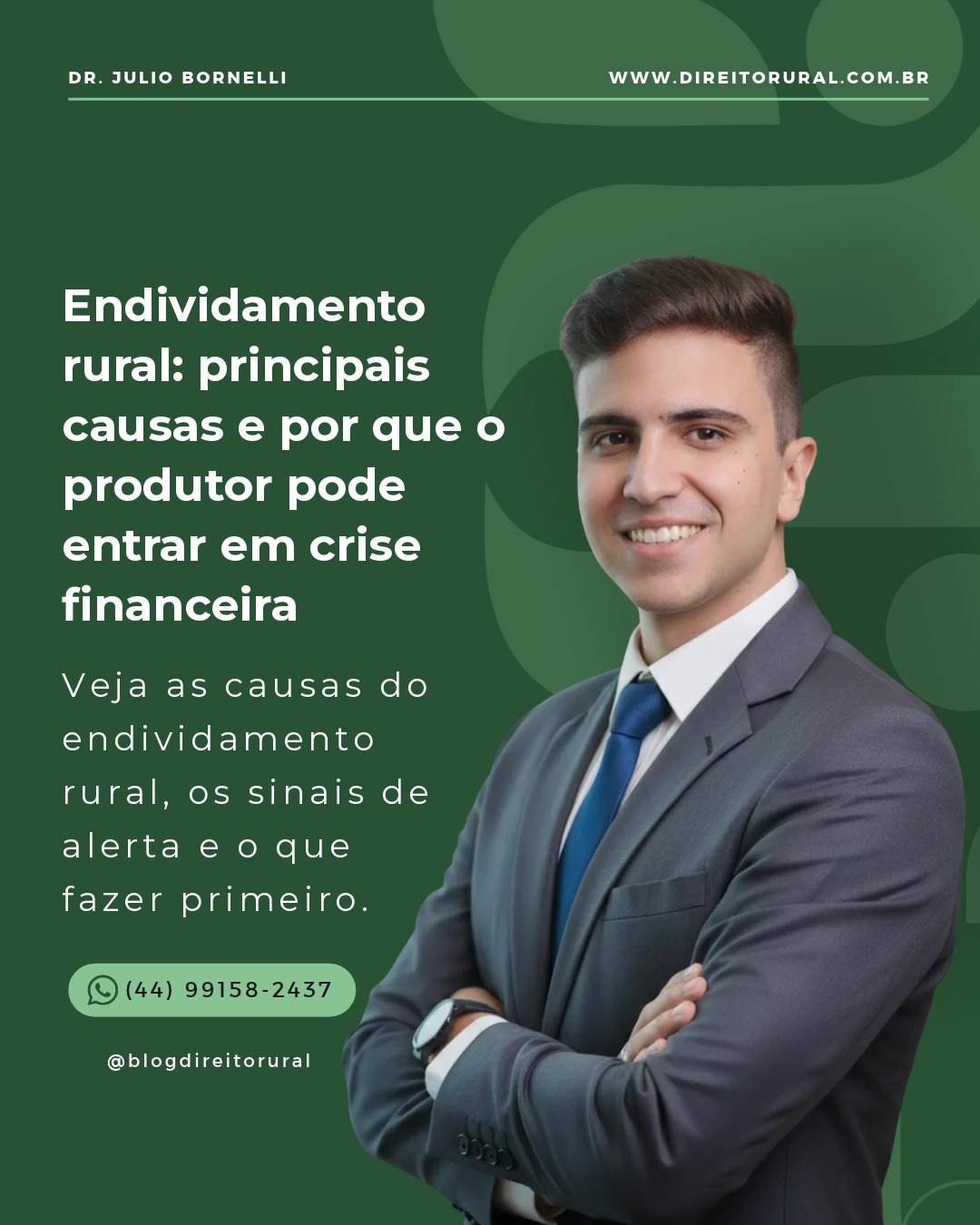 Endividamento rural: principais causas e por que o produtor pode entrar em crise financeira
